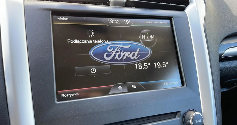 Ford Mondeo cena 59900 przebieg: 110622, rok produkcji 2016 z Strumień małe 596